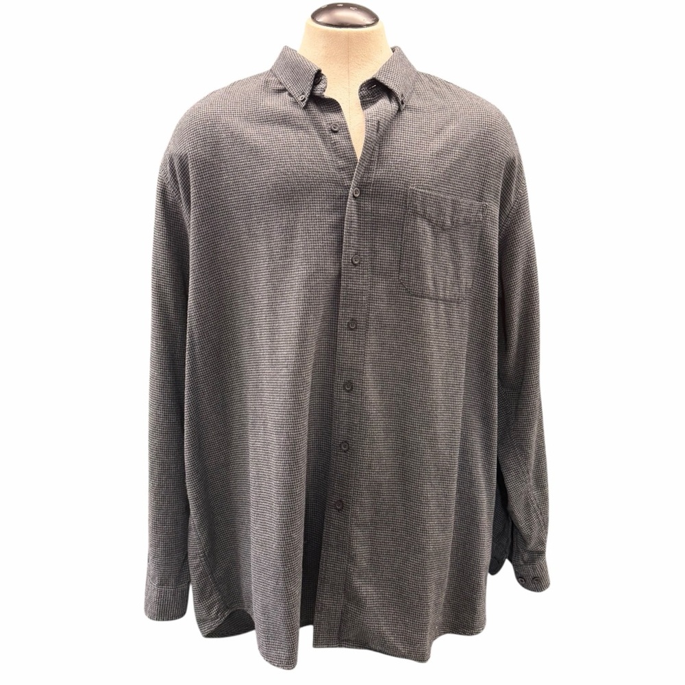 L.L.BEAN Traditional Fit Button-Front Shirt – Size XXXL Tall
